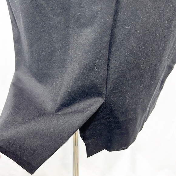 J. Crew Bell Sleeve Ponte Knit Sheath Dress Size 4 Black Knee Length Structured - Picture 8 of 13